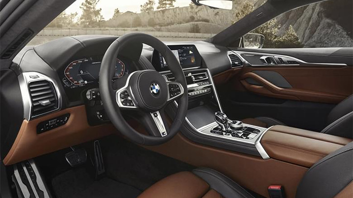 BMW Serie 8 coupe interieur
